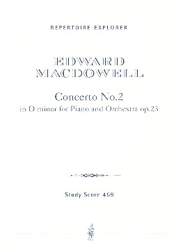 Konzert d-Moll Nr.2 op.23  für Klavier und Orchester  Studienpartitur