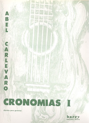 Cronomias vol.1 sonata  for guitar  
