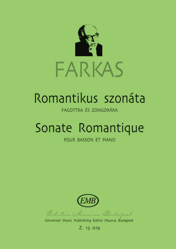 Sonate romantique pour bassoon  et piano  Hommage a Brahms