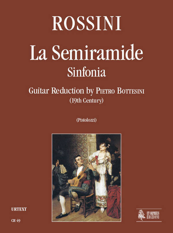 La Semiramide sinfonia&nbsp;&nbsp;per chitarra&nbsp;&nbsp;Bottesini, P., arr.