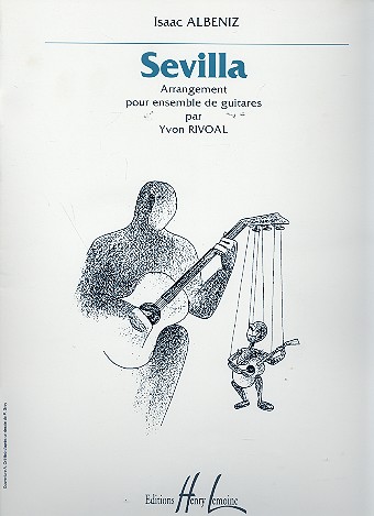 Sevilla pour ensemble de  guitares, partition+parties  Rivoal, Y., arr.