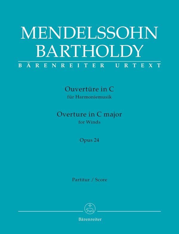 Ouvertüre in C op.24&nbsp;&nbsp;für Harmoniemusik (Bläser)&nbsp;&nbsp;