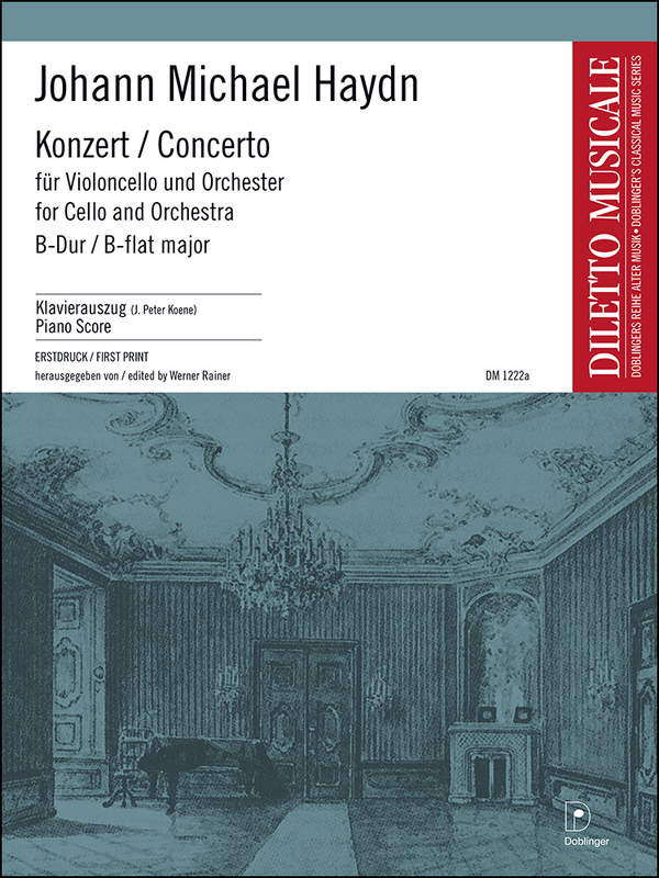 Konzert B-Dur für Violoncello und Orchester  für Violoncello und Klavier  