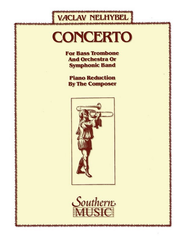 Concerto for bass trombone and  orchestra or symphonic band for  bass trombone and piano
