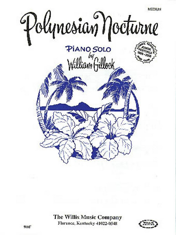 Polynesian Nocturne&nbsp;&nbsp;for piano solo (medium)&nbsp;&nbsp;