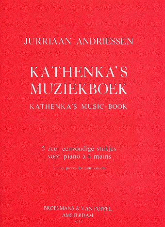 Kathenka's Music Book  5 easy pieces for piano 4 hands  