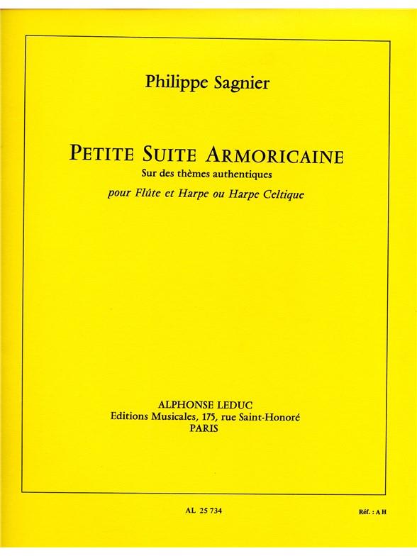 Petite Suite Armoricaine sur des Themes&nbsp;&nbsp;authentiques pour flute et harpe celtique&nbsp;&nbsp;