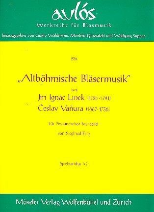 Altböhmische Bläsermusik  für Posaunenchor  