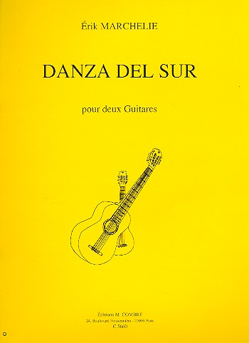 Danza del sur  &nbsp;&nbsp;pour 2 guitares, &nbsp;&nbsp;partition et parties