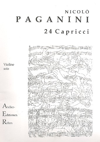 24 Capricci   für Violine  
