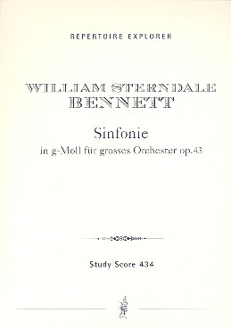 Symphonie g-moll op.43  für Orchester  Studienpartitur
