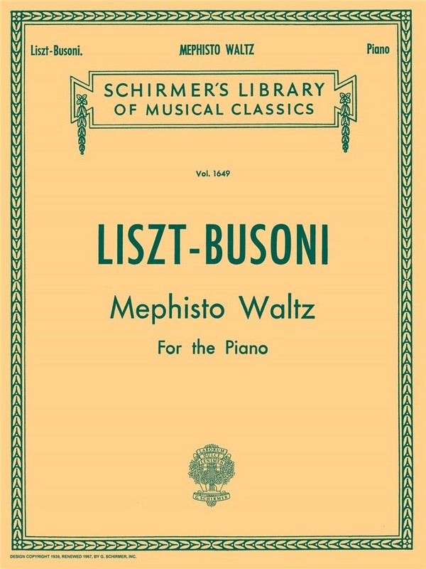 Mephisto Waltz&nbsp;&nbsp;for piano&nbsp;&nbsp;