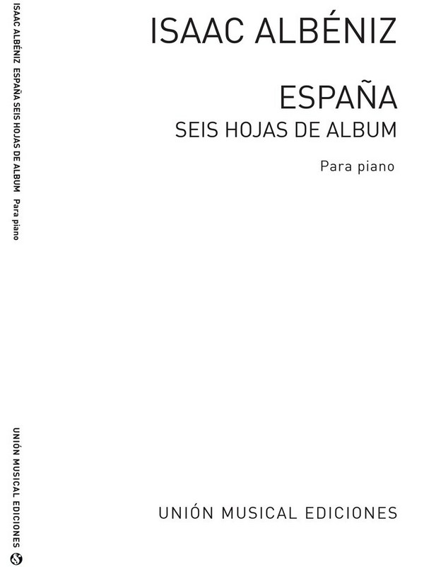 Espana op.165 6 pieces from  the album for piano  