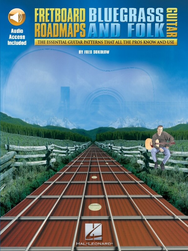 Fretboard Roadmaps (+CD) for  Bluegrass and Folk Guitar  