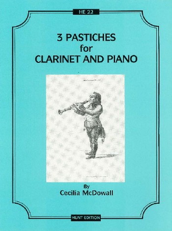 3 pastiches for clarinet  and piano  