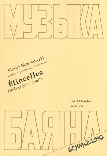 Etincelles  für Akkordeon  