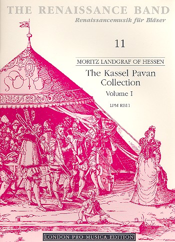 The Kassel Pavan Collection  vol.1 für 4-6 brass instruments  score