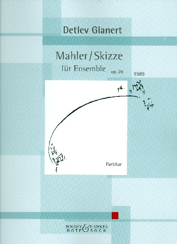 Mahler / Skizze op.20&nbsp;&nbsp;für Ensemble&nbsp;&nbsp;Partitur