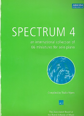 Spectrum 4 (+CD)&nbsp;&nbsp;for piano&nbsp;&nbsp;