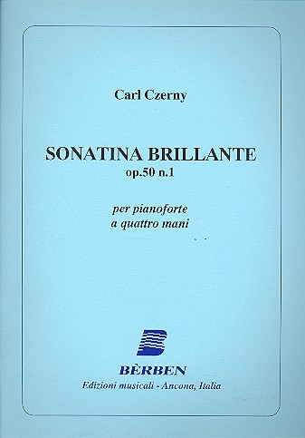 Sonatina brillante op.50,1&nbsp;&nbsp;für Klavier zu 4 Händen&nbsp;&nbsp;