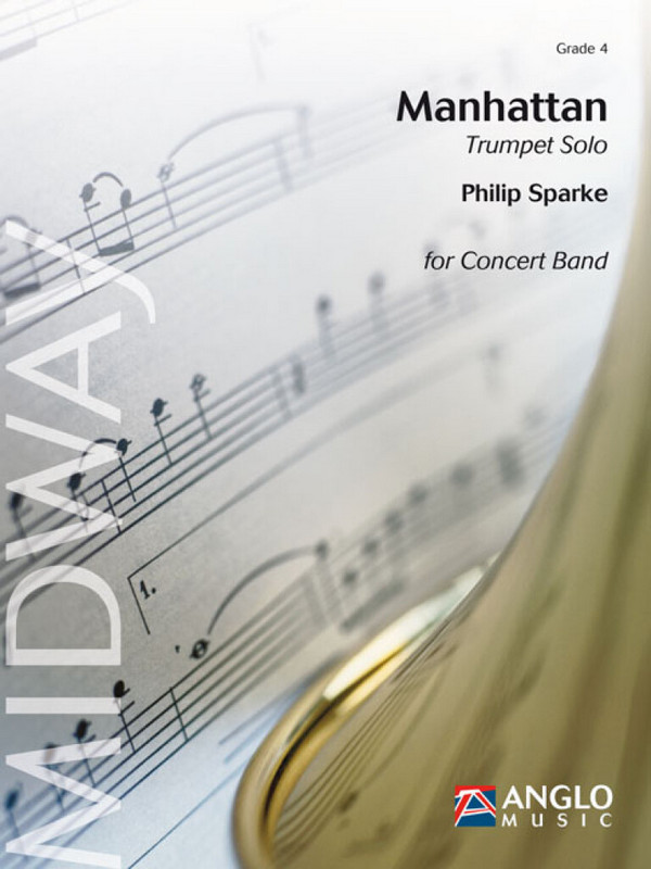 Manhatten  for trumpet and concert band  score and parts