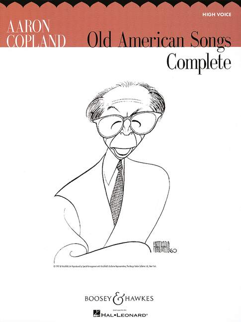 Old American Songs complete&nbsp;&nbsp;for high voice and piano&nbsp;&nbsp;