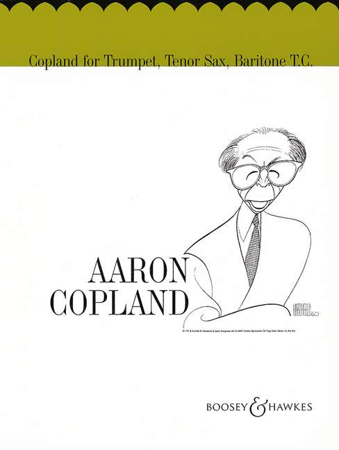Copland for Trumpet (Tenor-Saxophone/Baritone)&nbsp;&nbsp;für Trompete (Tenor-Saxophon, Bariton) und Klavier&nbsp;&nbsp;Einzelstimme