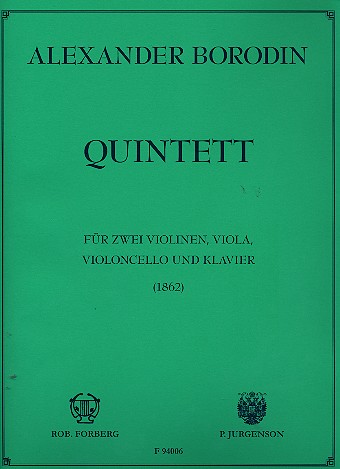 Quintett c-Moll  für Klavier  und Streichquartett  
