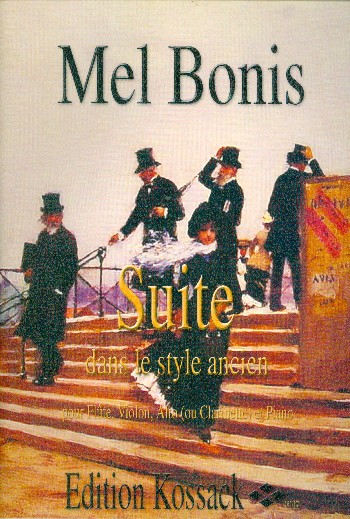 Suite dans le style ancien  pour flute, violon, alto (clarinette) et piano  parties
