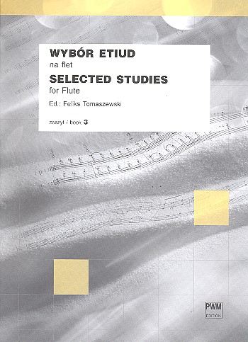 Selected studies vol.3&nbsp;&nbsp;for flute&nbsp;&nbsp;