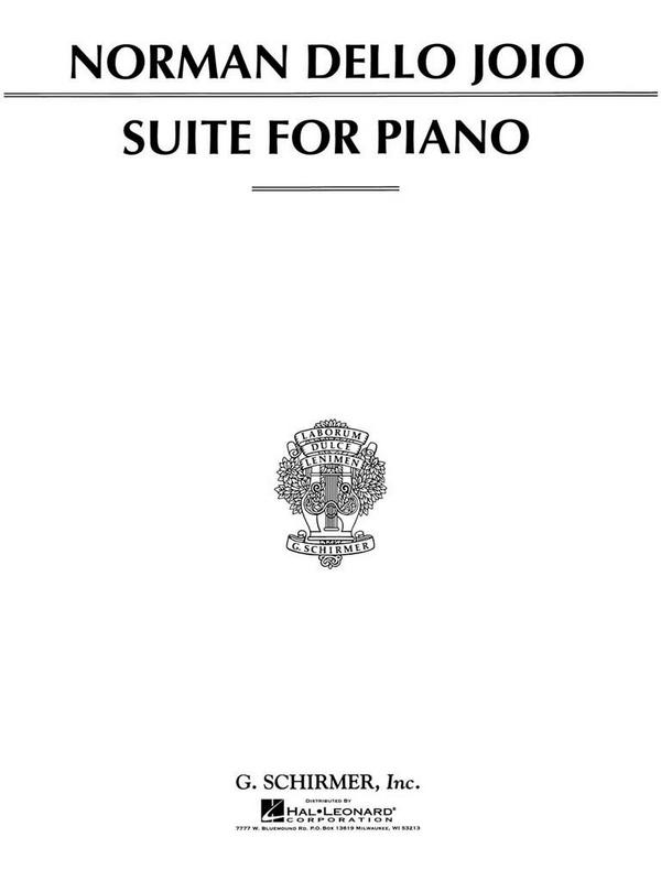 Suite&nbsp;&nbsp;for piano&nbsp;&nbsp;