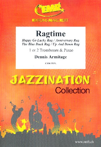 Ragtime &nbsp;&nbsp;for 1 or 2 trombones and piano&nbsp;&nbsp;score and parts