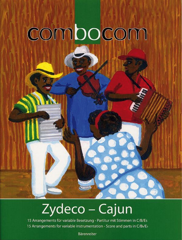Zydeco-Cajun&nbsp;&nbsp;für variables Ensemble&nbsp;&nbsp;Partitur und Stimmen