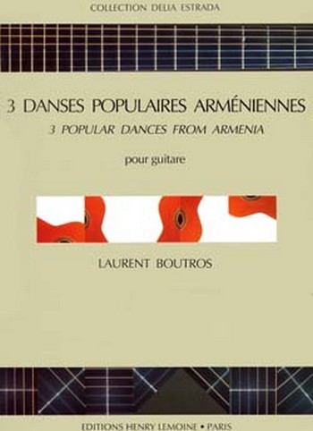 3 danses populaires Arméniennes &nbsp;&nbsp;pour guitare&nbsp;&nbsp;