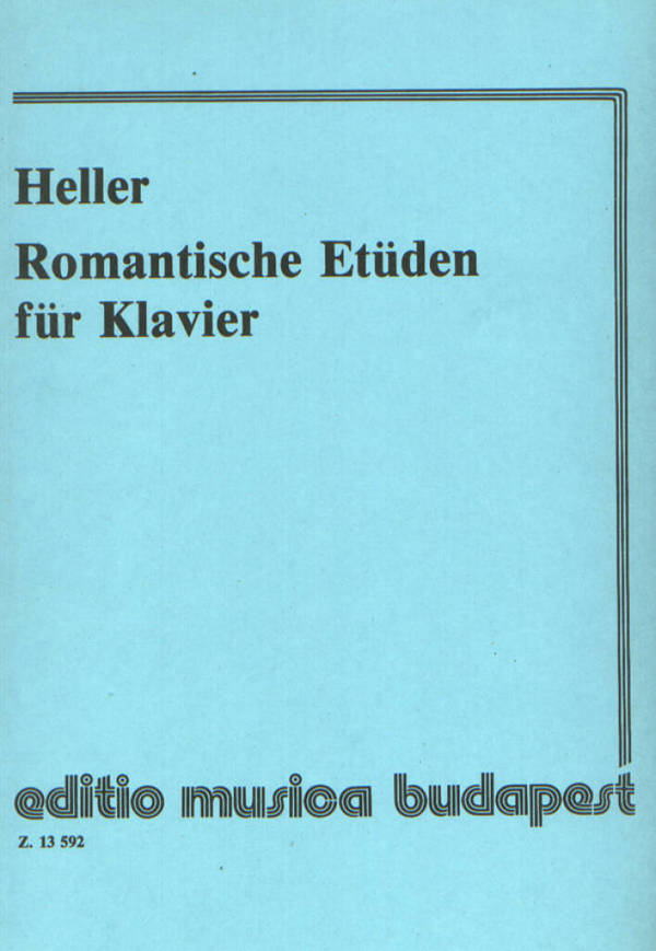 Romantische Etüden&nbsp;&nbsp;für Klavier&nbsp;&nbsp;