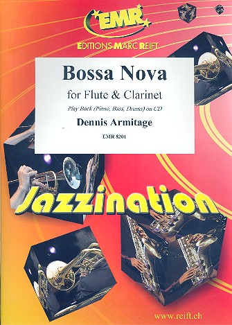 Bossa Nova for Flute and Clarinet  (+Playback CD)  