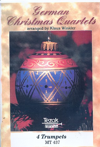 German Christmas Quartets for 4 trumpets  Score and Parts  