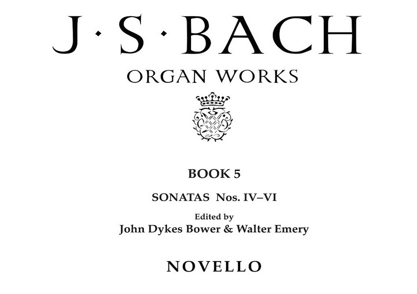 Organ Works vol.5&nbsp;&nbsp;Sonatas nos.4 - 6&nbsp;&nbsp;
