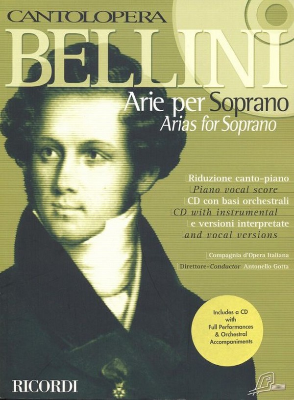 Arias (+CD)&nbsp;&nbsp;for soprano and piano (it)&nbsp;&nbsp;
