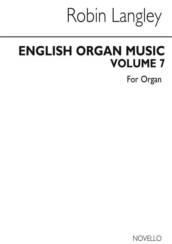 Englisch Organ Music vol. 7&nbsp;&nbsp;&nbsp;&nbsp;