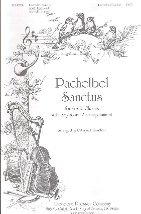 Sanctus for SAB Chorus with keyboard&nbsp;&nbsp;accompaniment, Score&nbsp;&nbsp;