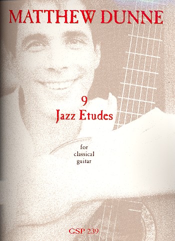 9 Jazz Etudes  for guitar  