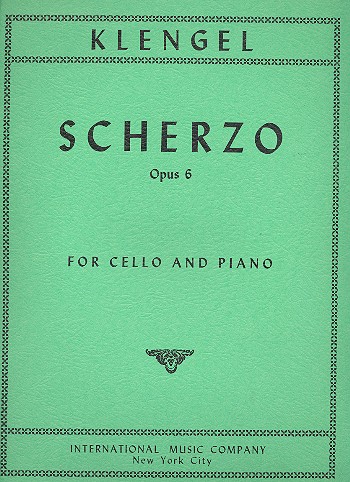 Scherzo op.6  für Violoncello und Klavier  