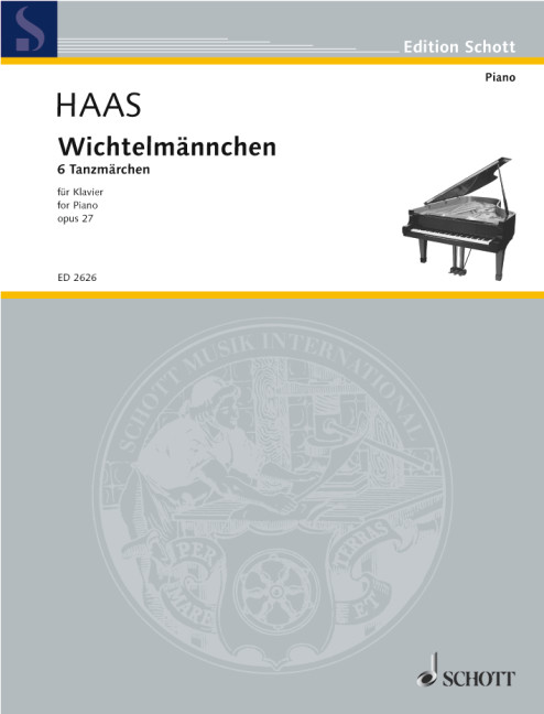 Wichtelmännchen op.27&nbsp;&nbsp;für Klavier&nbsp;&nbsp;