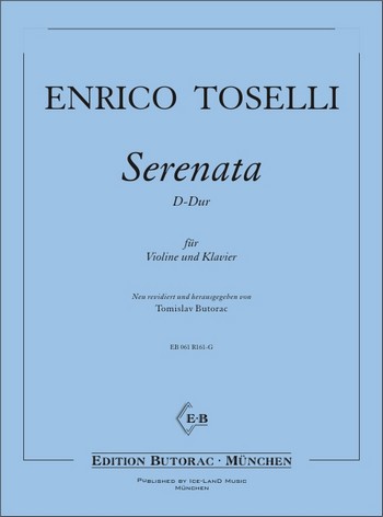 Serenata D-Dur für  Violine und Klavier  