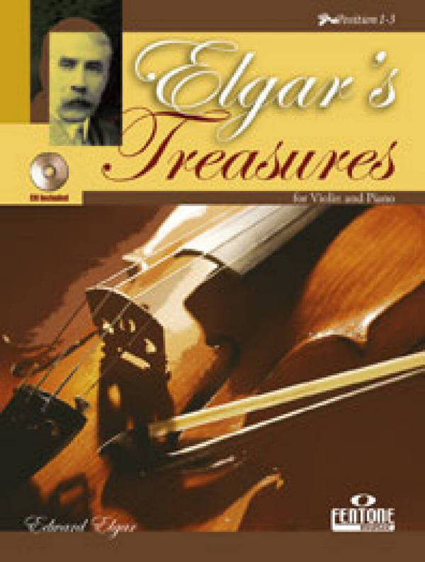 Elgar's Treasures (+CD)  for violin and piano  