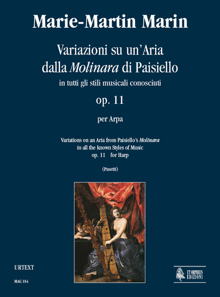 Variazioni op.11 su un'Aria dalla&nbsp;&nbsp;Molinara di Paisiello&nbsp;&nbsp;per arpa
