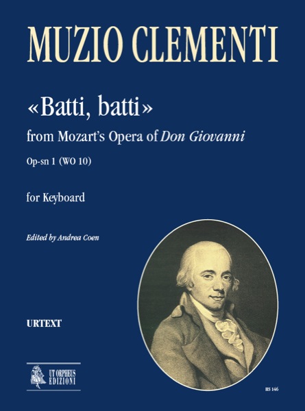Batti batti from Mozart's Don Giovanni  for keyboard or piano  