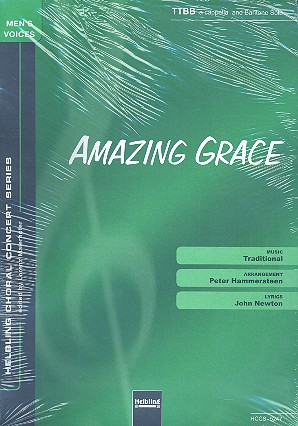 Amazing grace für Männerchor  a cappella  