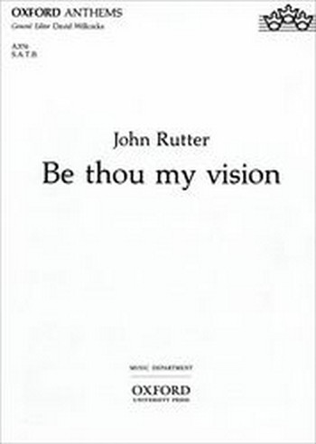 Be thou my Vision for mixed  chorus and piano  score